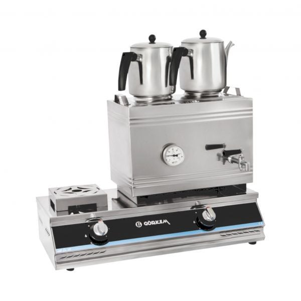 25 Lik Kaynaklı Çay Kazanı Gazlı Ce