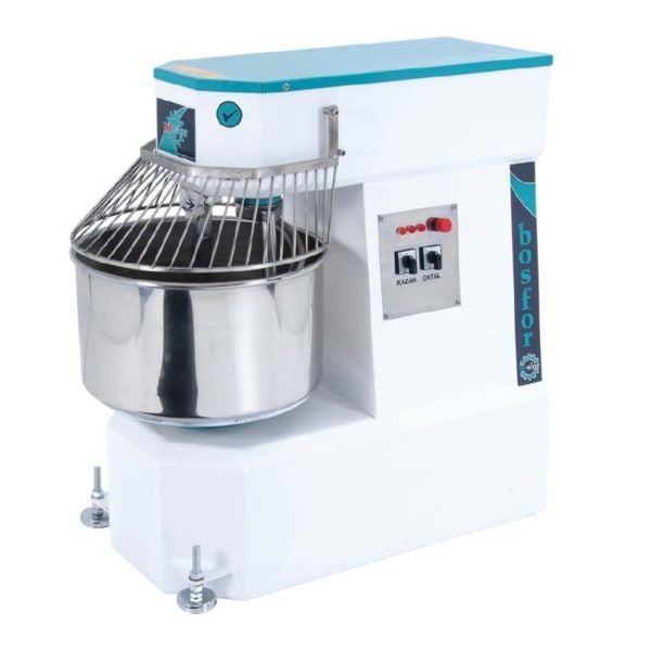 Bosfor Sipiral Hamur Yoğurma Makinesi 35 Kg Un, Çift Devir, Çift Motor USH-35T