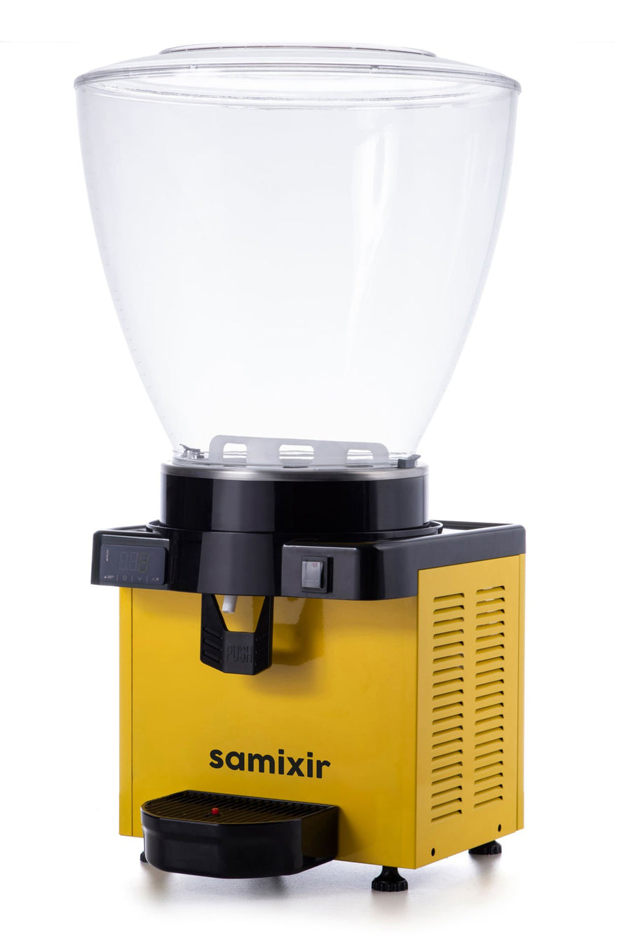 Samixir M40 Panaromik Dijital Soğuk İçecek Dispenseri, 40 L, Sarı
