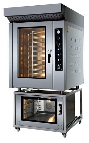 Maksan Elektrik Isıtmalı Konveksiyonlu Dönerli Patisseri Fırını MKDF-10