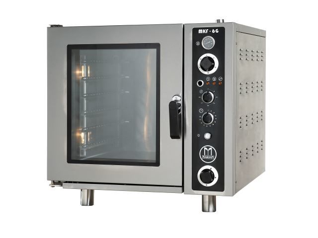 Maksan 6 Tepsili Gaz Isıtmalı Konveksiyonlu Patisseri Fırını MKF-6 G
