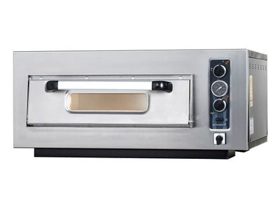 Maksan Termometreli Tek Katlı Pizza Fırını 30*4 Pizza Kapasiteli
