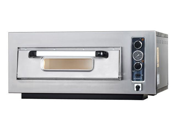 Maksan Termometreli Tek Katlı Pizza Fırını 30*4 Pizza Kapasiteli