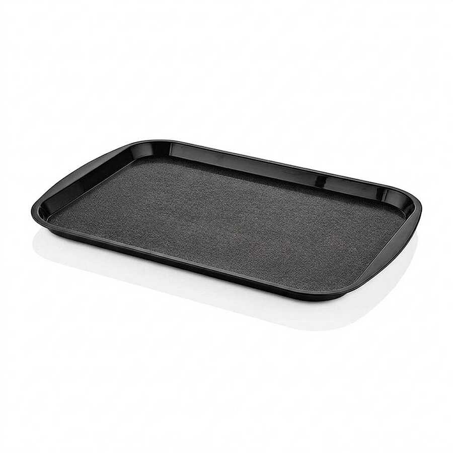 HSN Dikdörtgen Servis Tepsisi 36x27cm Siyah (TPS-3627)
